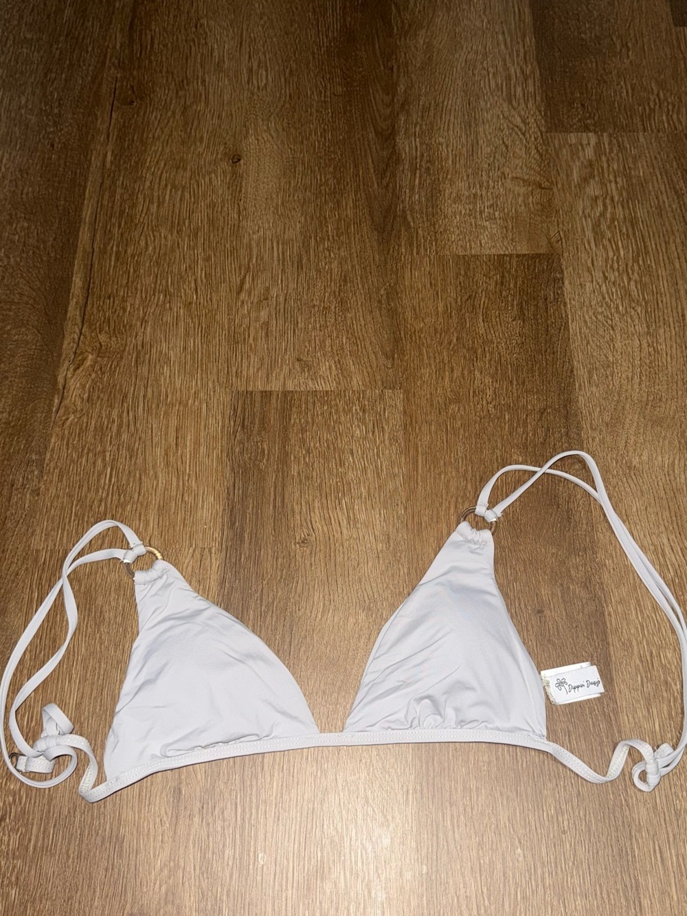 Dippin' Daisy's White Triangle Bandeau Top